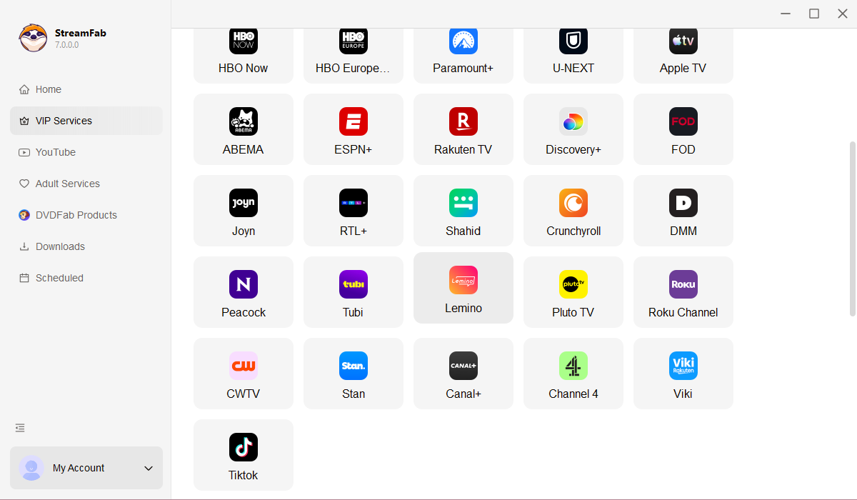 運行roku channel下載程式