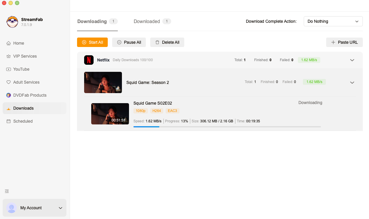 StreamFabで動画をダウンロードする方法