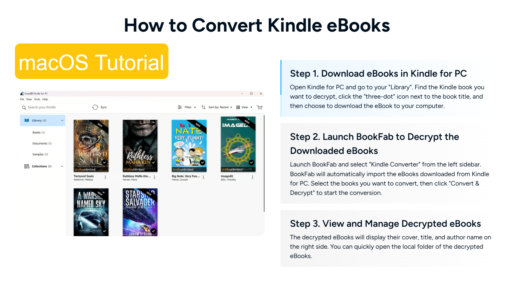 How to print kindle books on macOS