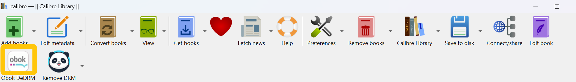 Remove DRM from Kobo eBooks with Calibre and obok plugin
