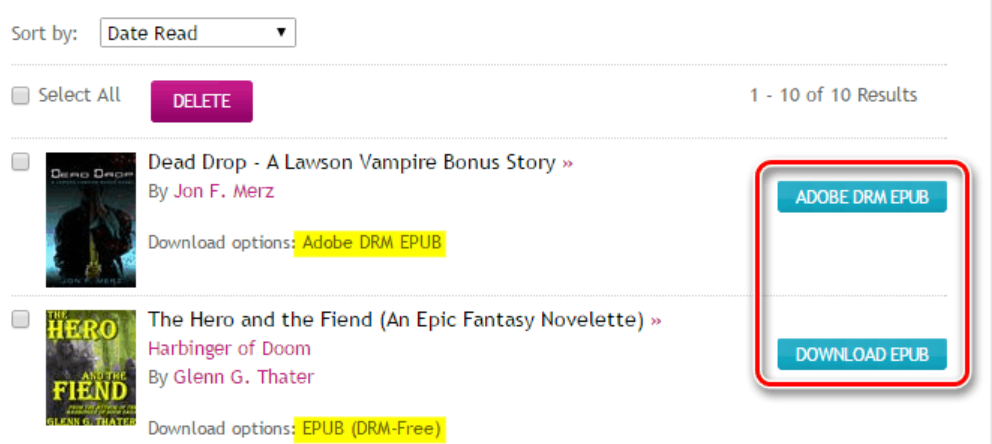 Remove DRM from Kobo eBooks via ADE