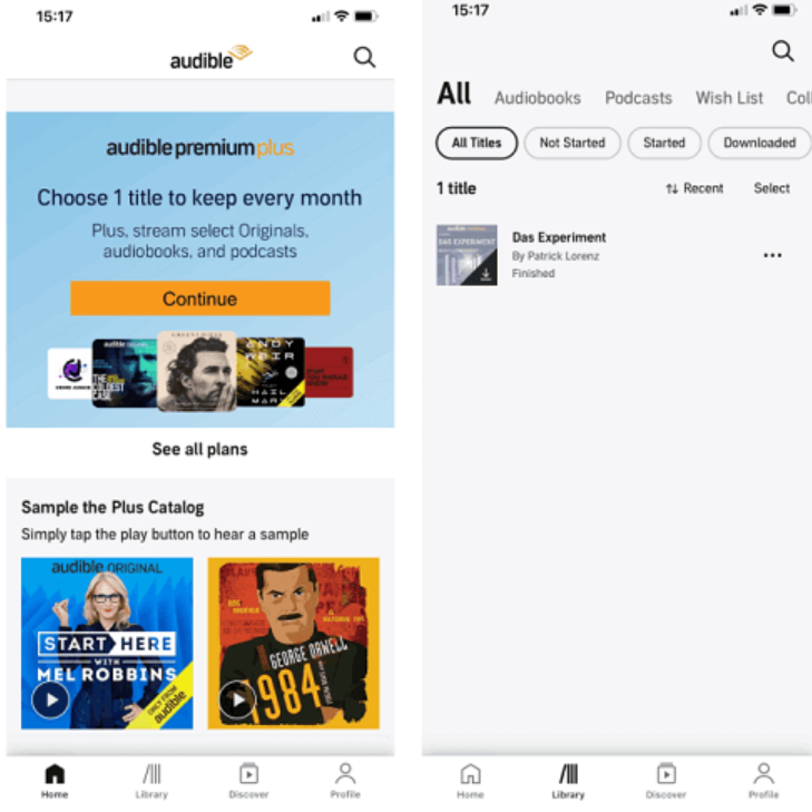 how to download audible books