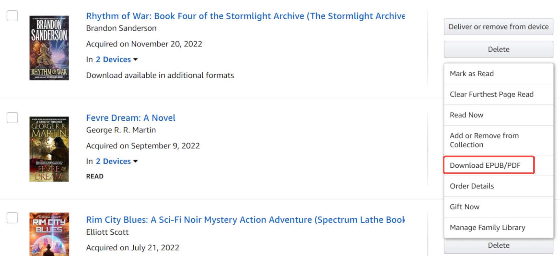 how to read kindle books on kobo