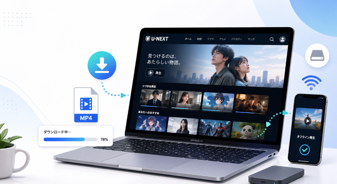 U-NEXTはMacにダウンロードする方法