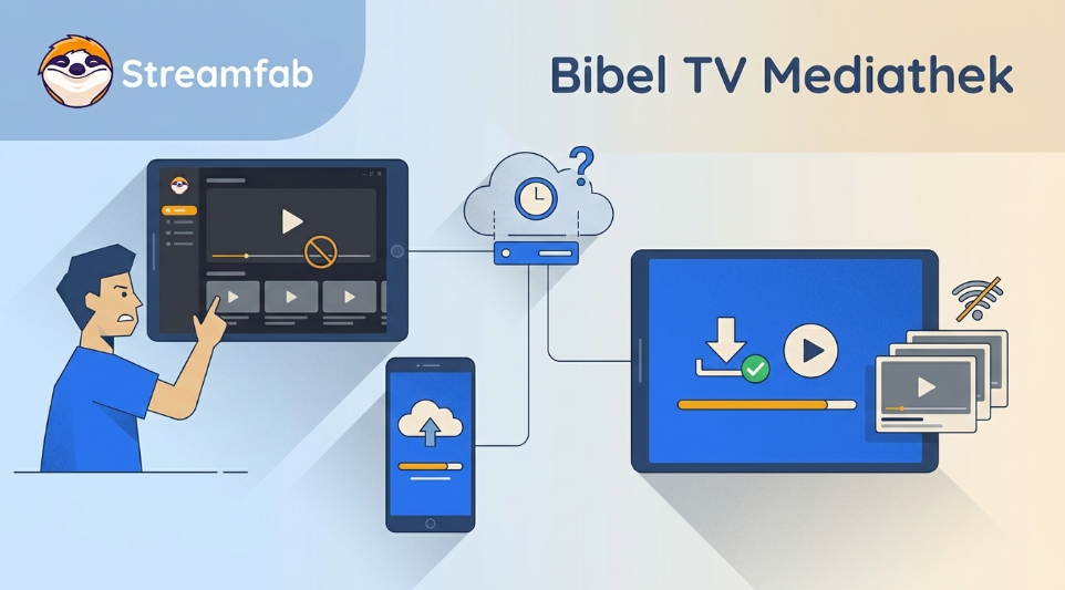 Bibel TV Mediathek 2026: Sendung verpasst, App-Probleme und Offline-Nutzung
