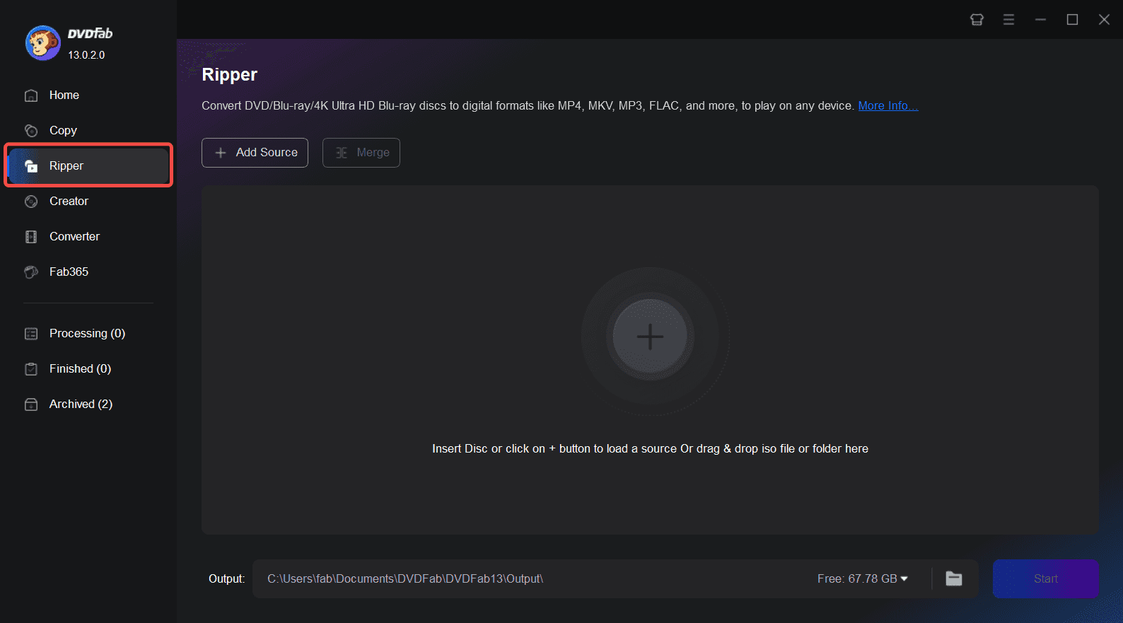 dvdfab blu-ray recorder ripper 教學1