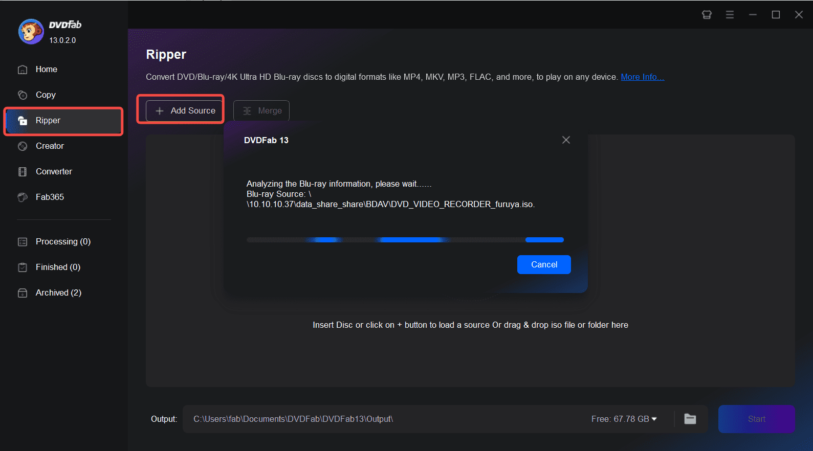 dvdfab blu-ray recorder ripper 教學2