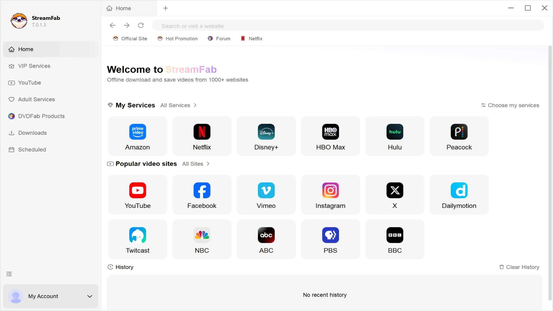 find the drm mpd video site you want to download videos from