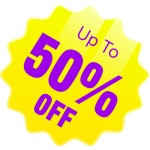 Unwrap spooky surprises with savings up to <span>50% OFF</span>