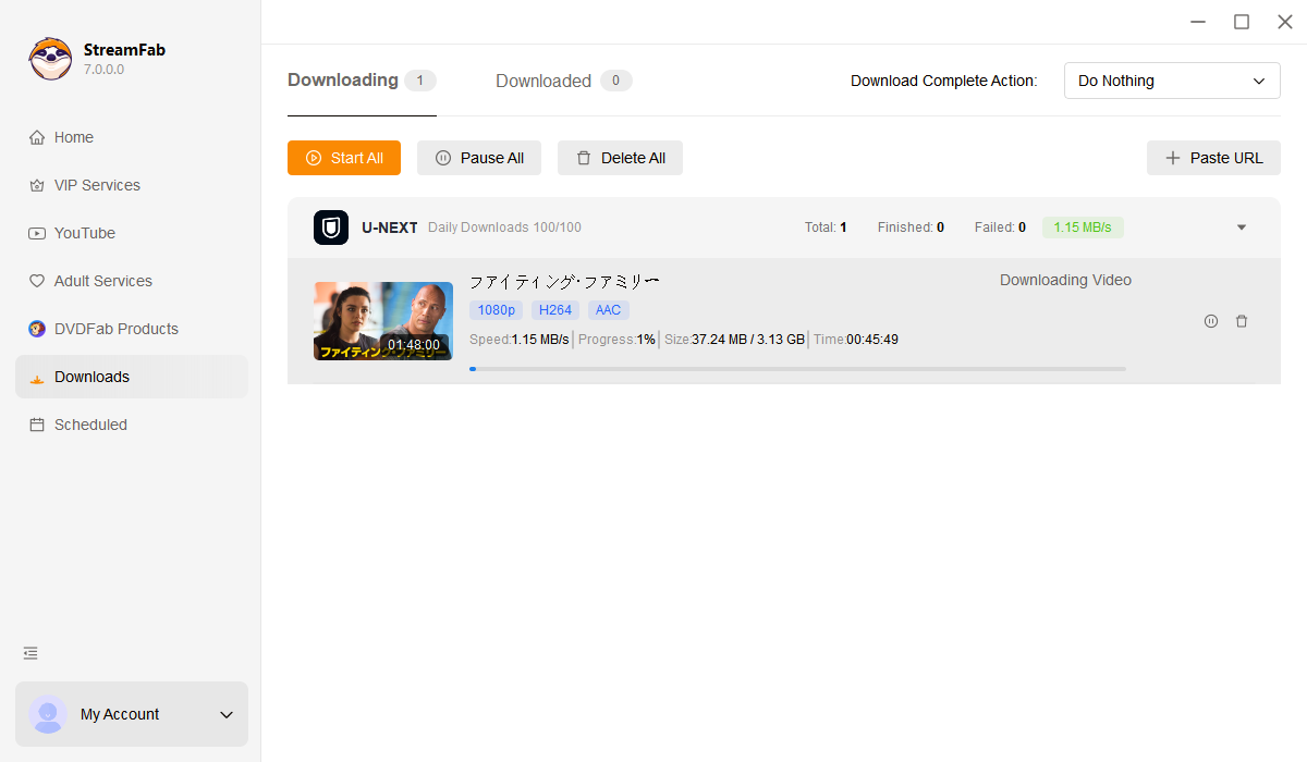 télécharger films u-next