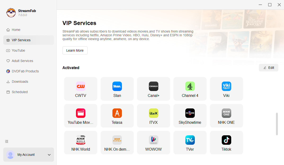 lancer StreamFab Viki downloader