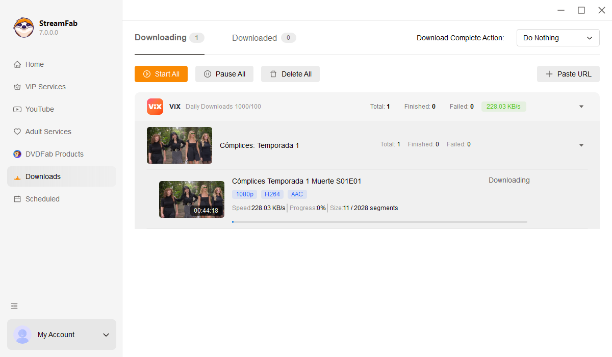 comment utiliser streamfab vix downloader