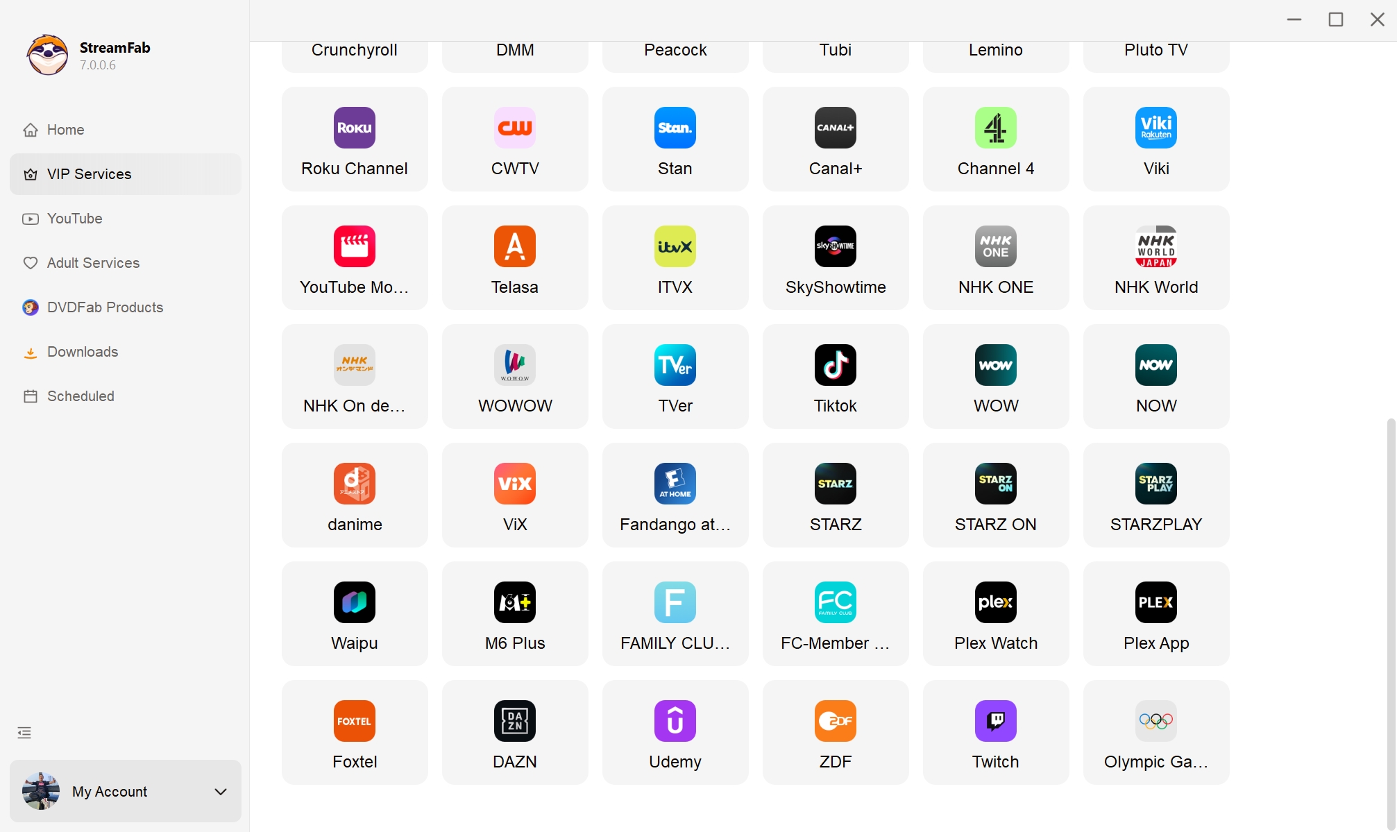 StreamFabでZDFメディテークの動画をダウンロードする手順1