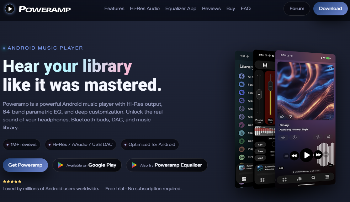 Poweramp Android Music Player