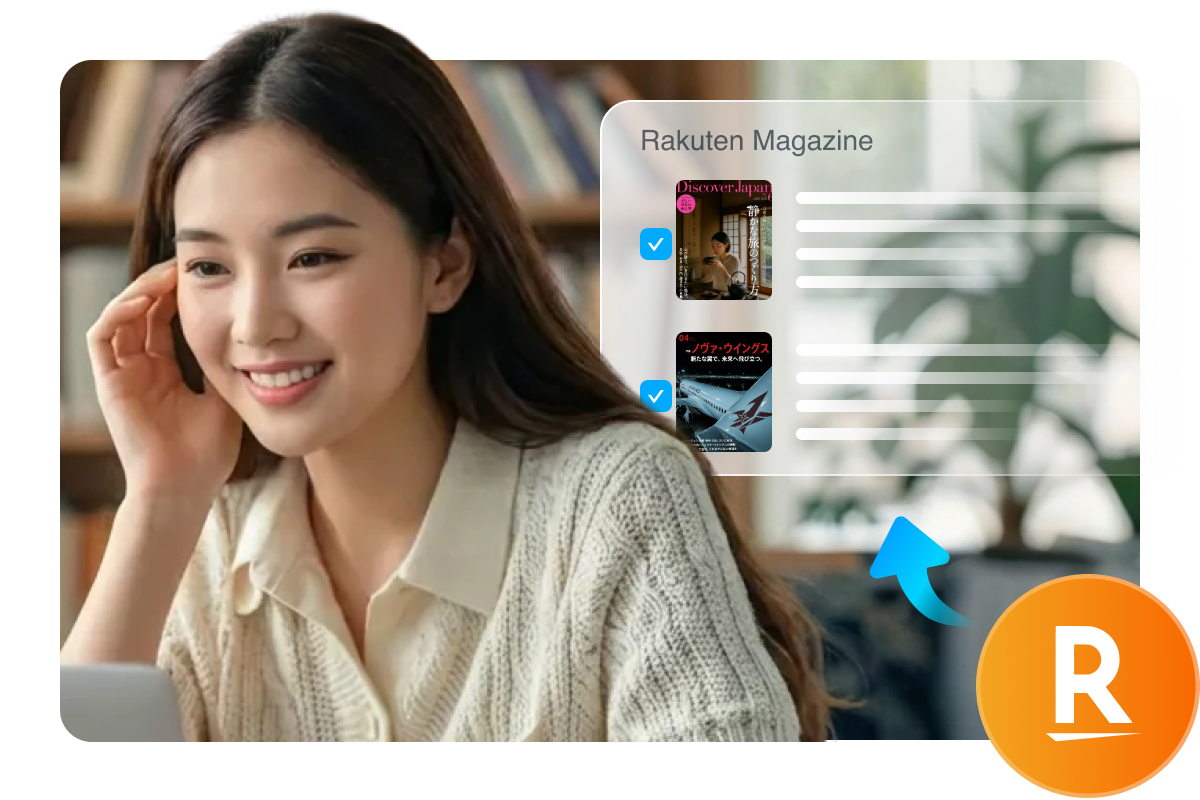 organized folders with covers and metadata for magazine downloads